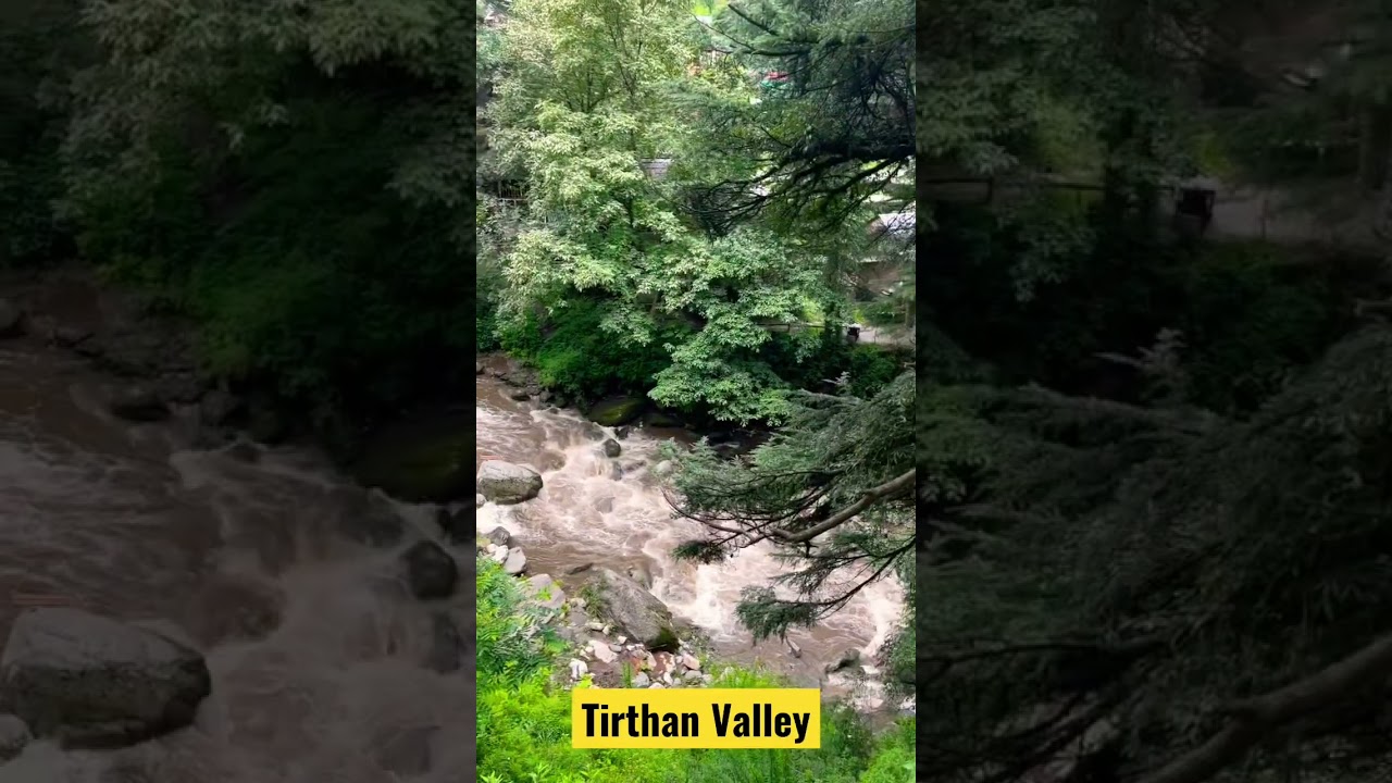 Video thumbnail: #shortsvideo #travel #travelindia #mountains #himachalpradesh #tirthanvalley #incredibleindia #reels
