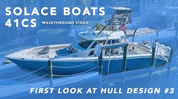 41CS Sōlace Center Console Walkthrough Video | BoatHouseH2o.com.