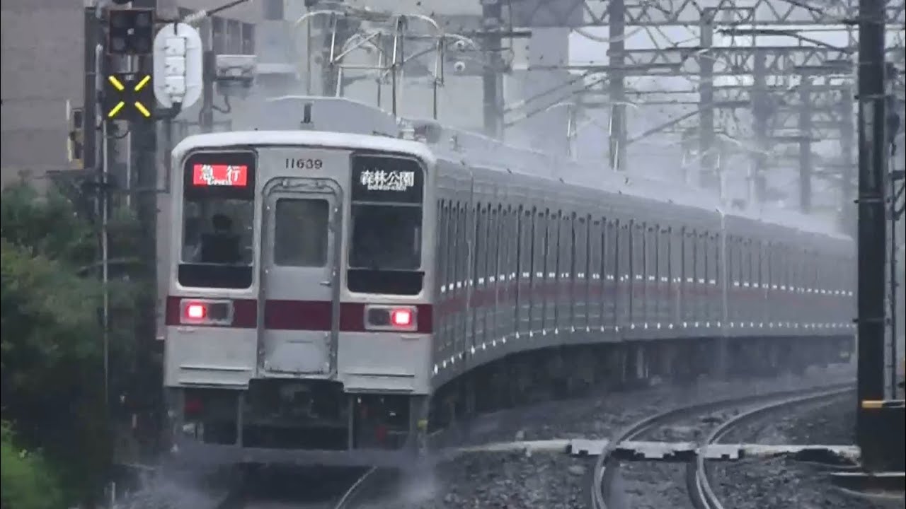 VVVF化 11639F+11443F 東上線帰還 運用復帰】 東武東上線10030系