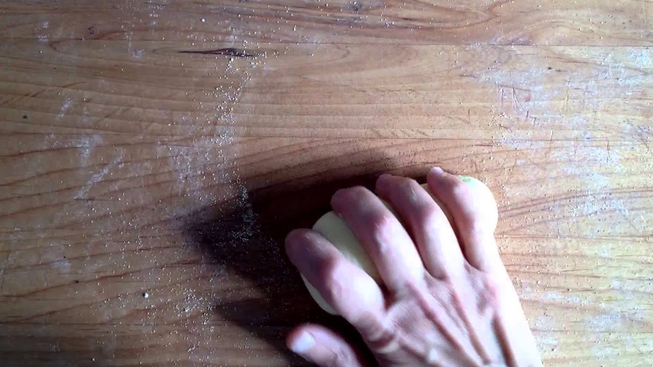 How to make pasta dough with semolina flour and water YouTube