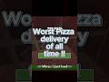 I Lost EVERYTHING to a Pizza in Minecraft 🍕 #shorts