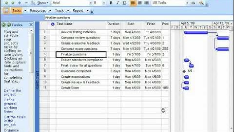 Project Tutorial Using Phases and Summary Tasks Microsoft Training Lesson 3.6