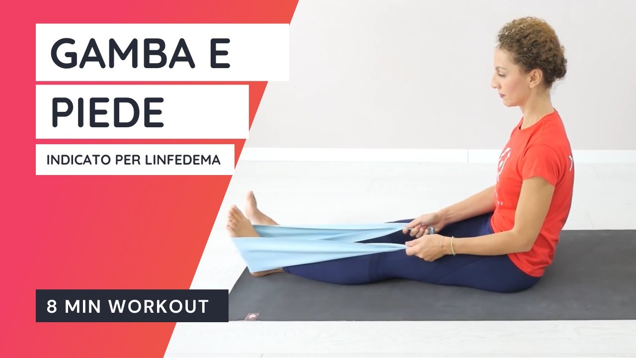 Fisioterapia: esercizi per gamba e piede