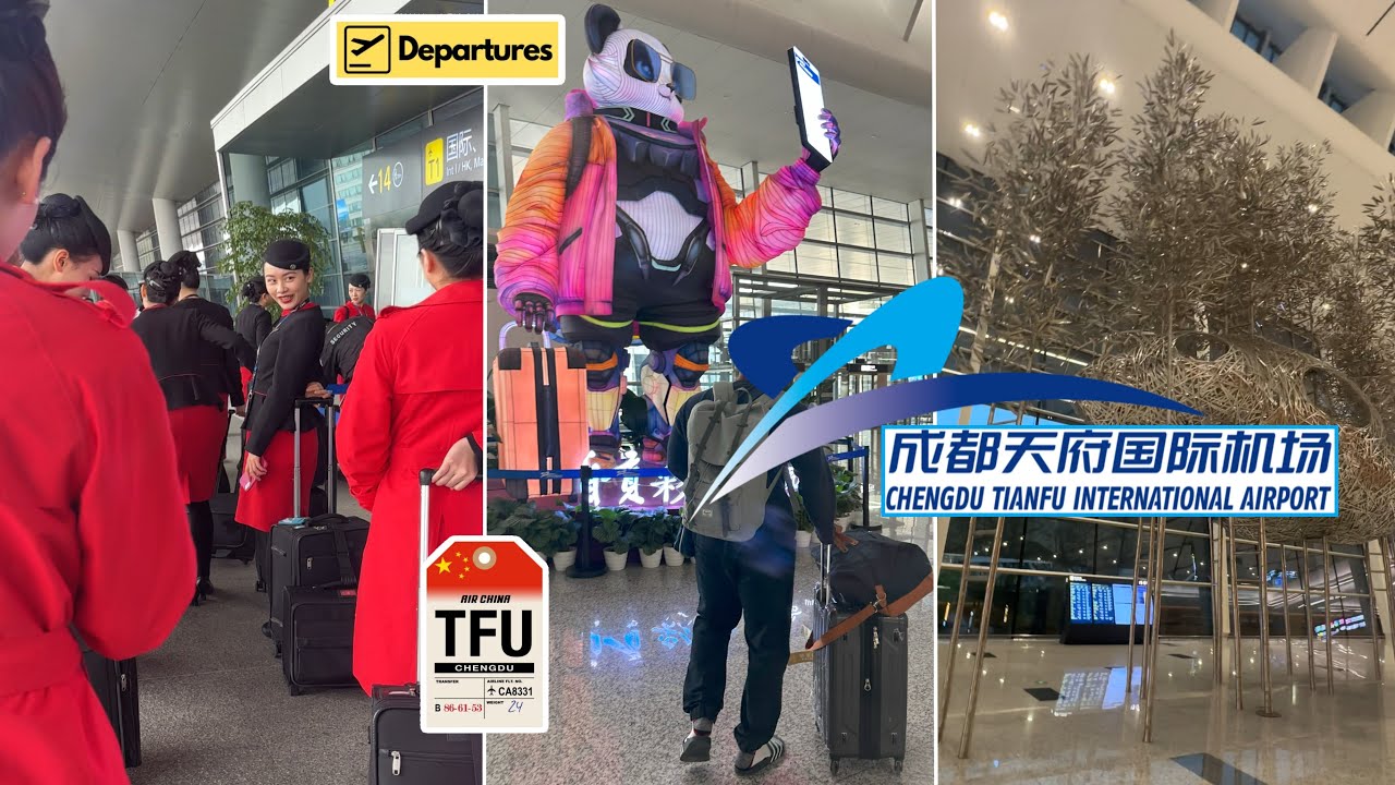 🎨 EXPLORING THE ART & CRAFTS OF CHENGDU TIANFU INTERNATIONAL AIRPORT – A Visual Masterpiece! ✈️