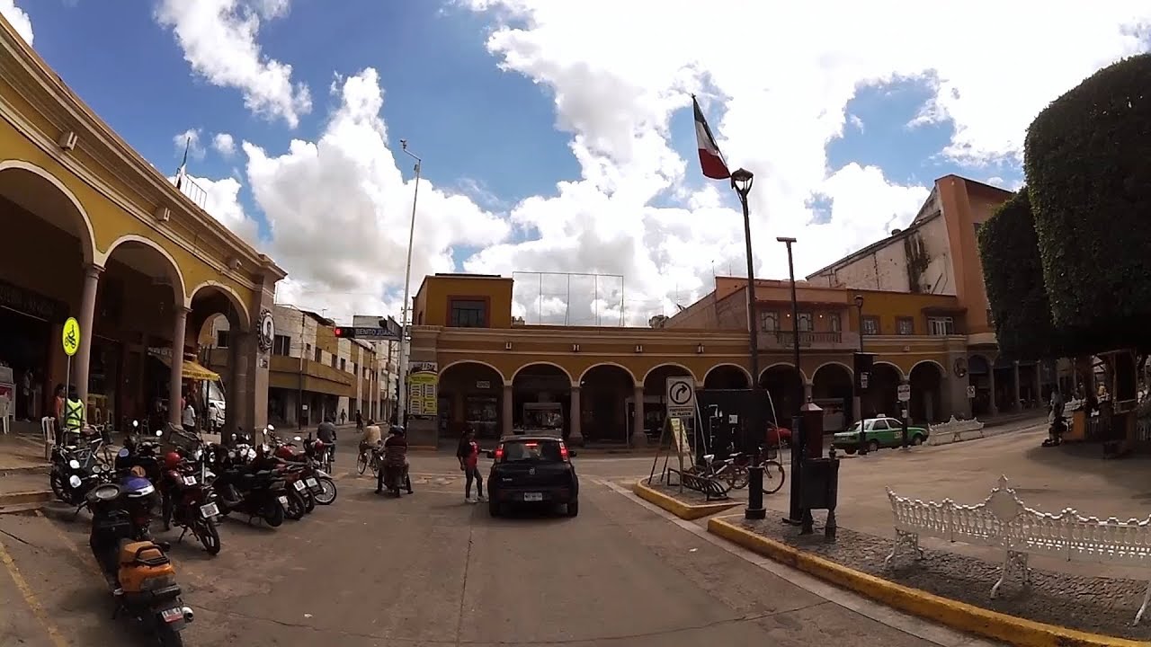 En las calles de Cortazar Guanajuato