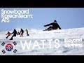 Watts  korean snowboard team ridedifferent