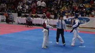 European Taekwondo Qualification Tournament For Beijing Olympic Games Istanbul Male -58 Kg Sweden Vs Moldova Round 3