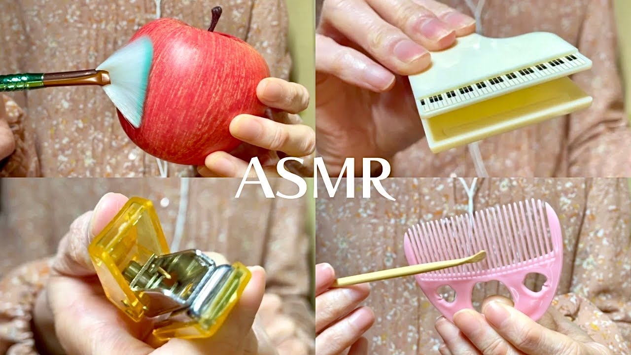 【ASMR】眠くなる色々な音Various sounds that make you sleepy (No Talking)😴🌠