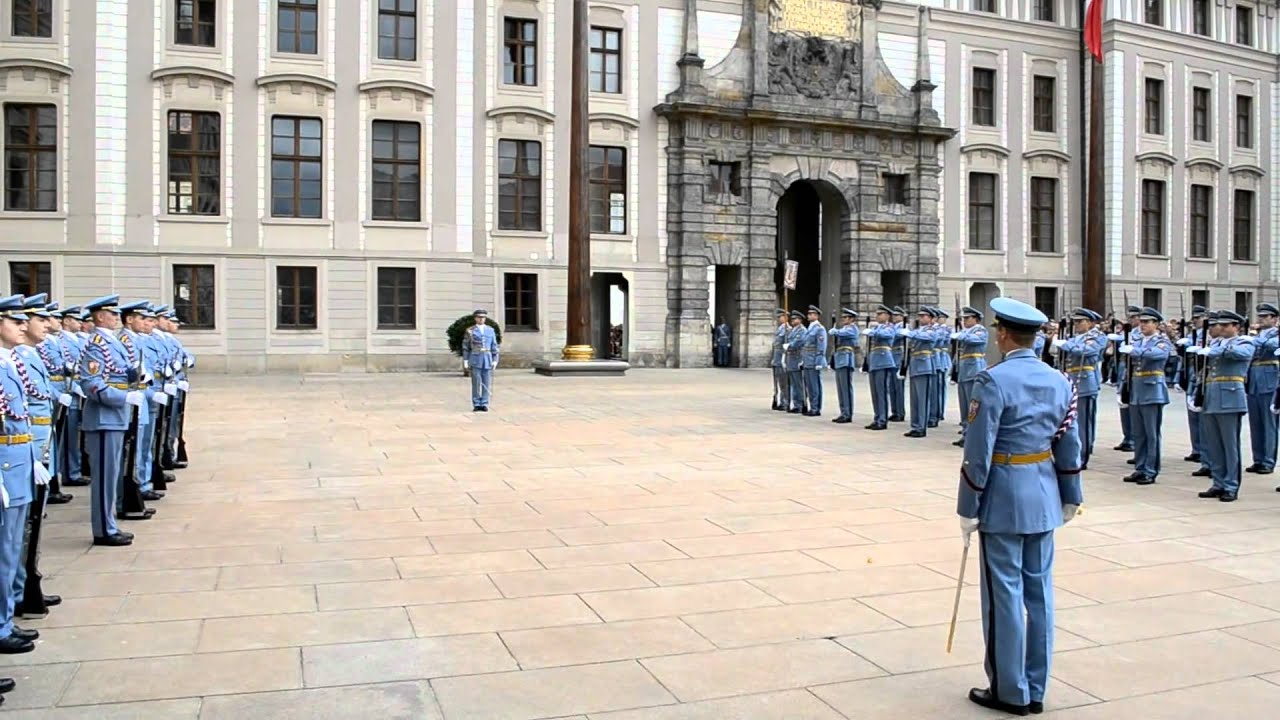 The army of the Czech Republic. Guard of the Czech President.