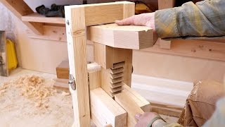Building the ultimate shave horse. Homestead homemade woodworking shaving horse you can build yourself. SUBSCRIBE: http://