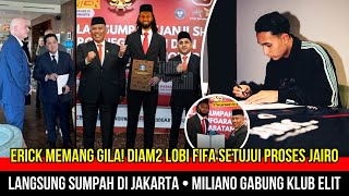 Download Lagu 🔴GEBRAKAN GILA PSSI! Desak FIFA Setujui Proses Jairo~Herdman Dapat Amunisi Baru~Miliano CetakSejarah MP3