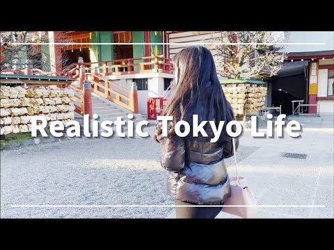 Take A Walk In Downtown Tokyo, Japan 🇯🇵 | One day I ate too much | Living Alone in Japan