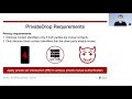 USENIX Security '21 - PrivateDrop: Practical Privacy-Preserving Authentication for Apple AirDrop
