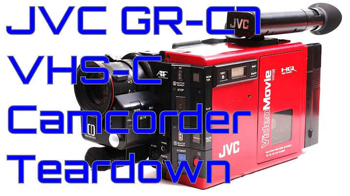 EW0187 - JVC GR-C7 VHS-C Camcorder Teardown
