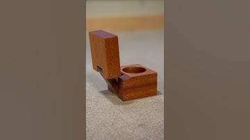 Unique Wooden Hinge DIY! #shorts #woodworking #diy