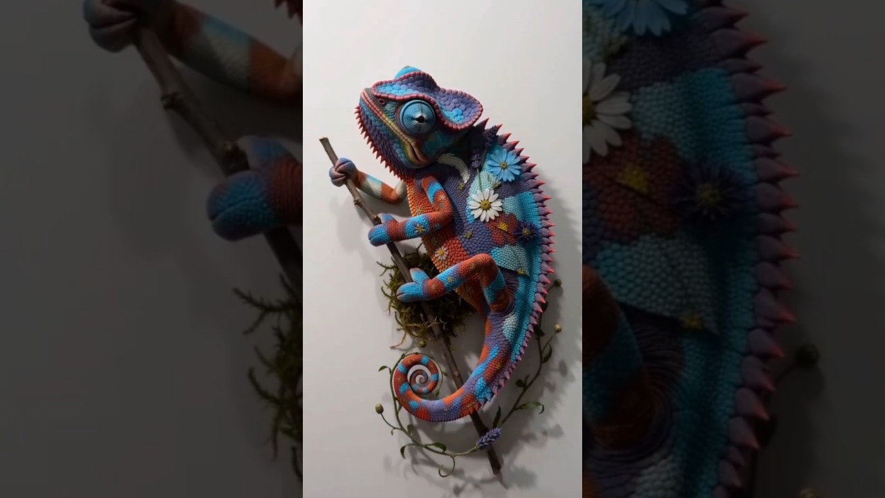 24 of 30 Магічне перетворення хамелеона 🦎 Яким він стане в кінці? | Magical Chameleon Transformation