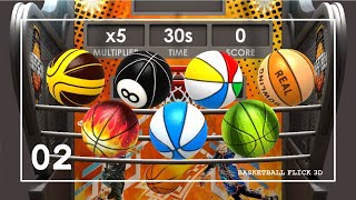 Basketball Flick 3D | Time Trial Mode | All Ball (s.02) screenshot 3