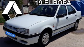 RENAULT 19 EUROPA  ALINIR MI? ARTILARI, EKSİLERİ, DONANIM, MOTOR, GÜVENLİK, CRASH TEST, , SUB ENG screenshot 4