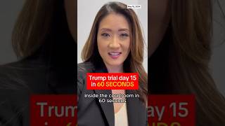 Trump Trial Day 15 In 60 Seconds