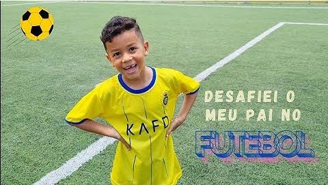 Desafiei meu pai no futebol