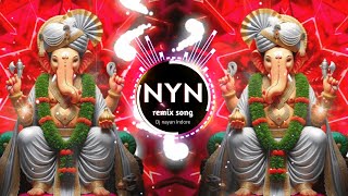Jay Ganesh Deva DJ Aarti 2025 | Hard Bass Dhol Tasha | Ganpati Special Remix