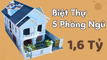 Mẫu Biệt Thự 2 Tầng Mái Thái 5 Phòng Ngủ Đẹp Nổi Bật Trị Giá 1,6 Tỷ Tại Duy Tiên, Hà Nam | Kisato