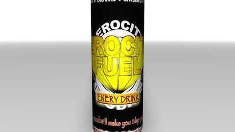 Label Design for Energy Drink