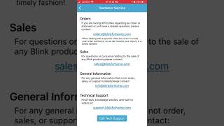 Full How to contact support in Blink app News