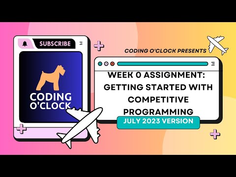 NPTEL Week 0 Assignment  Getting Started With Competitive Programming July 2023