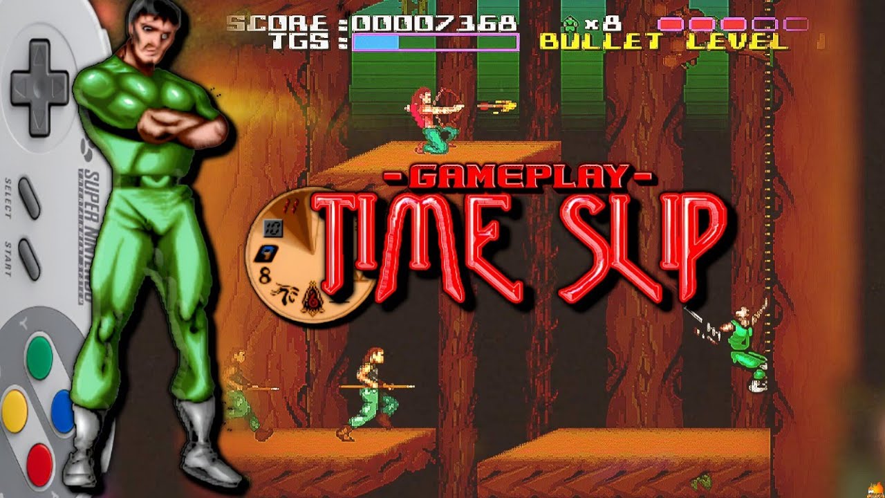 🎮 TIME SLIP (The Sales Curve, 1993) - Run and Gun Action Arcade