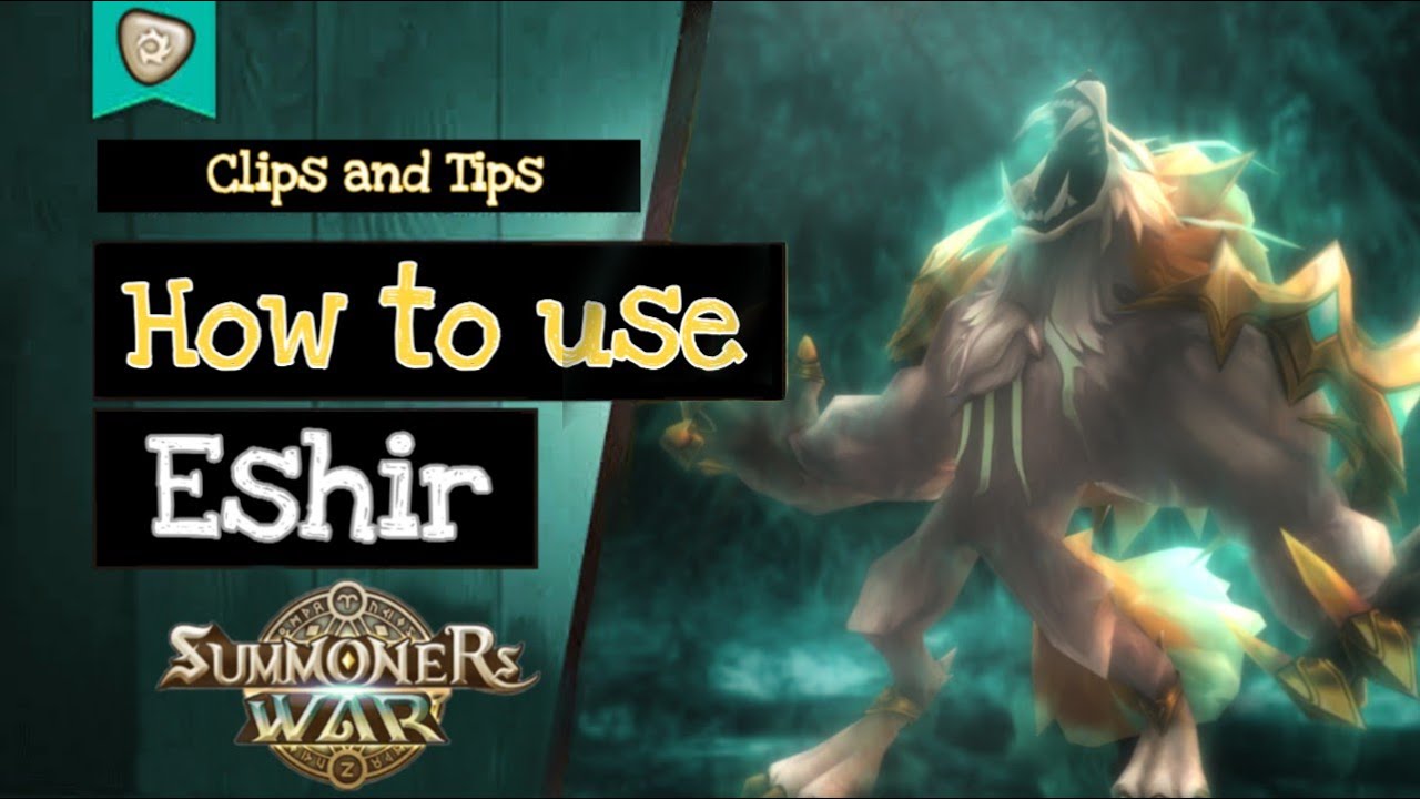 How to Build Eshir 2A (Light Werewolf) - Summoners War