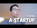 SIDE HUSTLE VLOG: an (afterwork) day in the life of a startup founder and how to start a startup