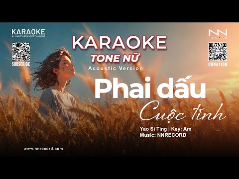 Video [KARAOKE] PHAI DẤU CUỘC TÌNH - Acoustic | TONE NỮ... - youtube