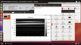 SPR-KKR (ARPES calculation, LDA+U(AMF), Fe2VAl) -2-, Result