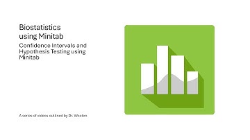 Confidence Intervals and Hypothesis Testing in Minitab