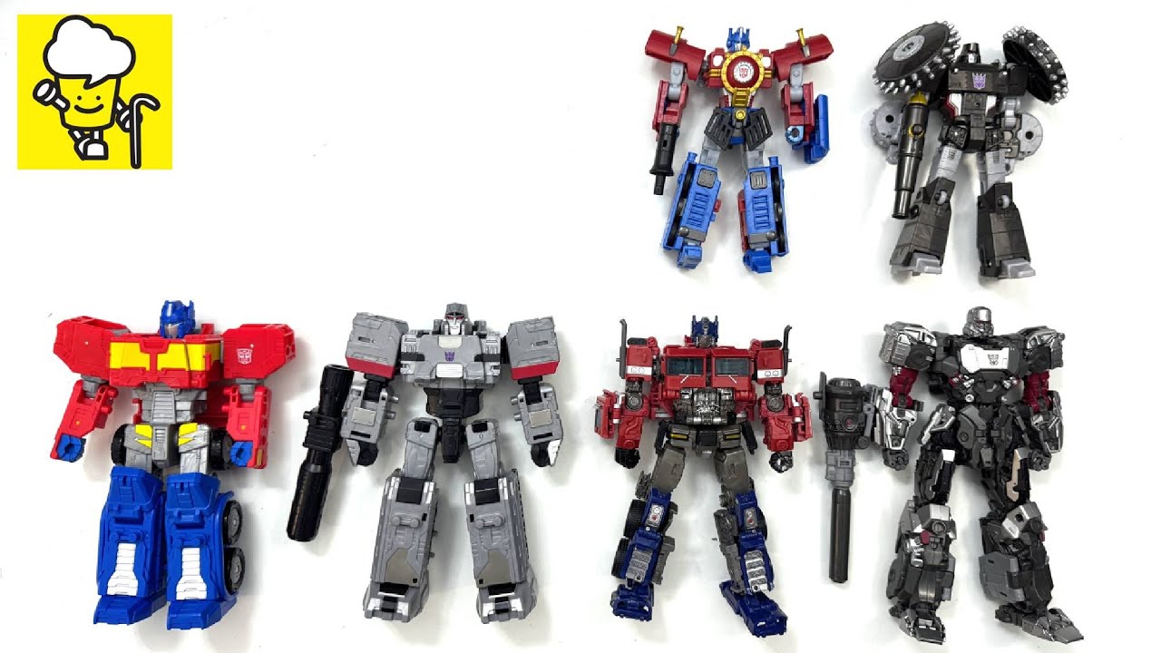 Transformers Optimus Prime Megatron Hearts of Steel Wild King Bumblebee Movie トランスフォーマー 變形金剛
