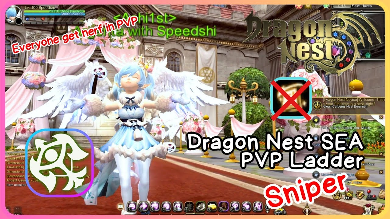 🏹 Снайперская PVP-лестница ~ Драконье гнездо, море 