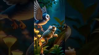 firefly and frog || மின்மினி பூச்சியும் தவளையும் #ChuttyKuttyRani #cartoon #shorts #shortslearn