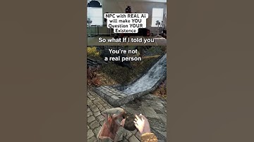 This Ai Powered NPC will make YOU question your Existence 🤯