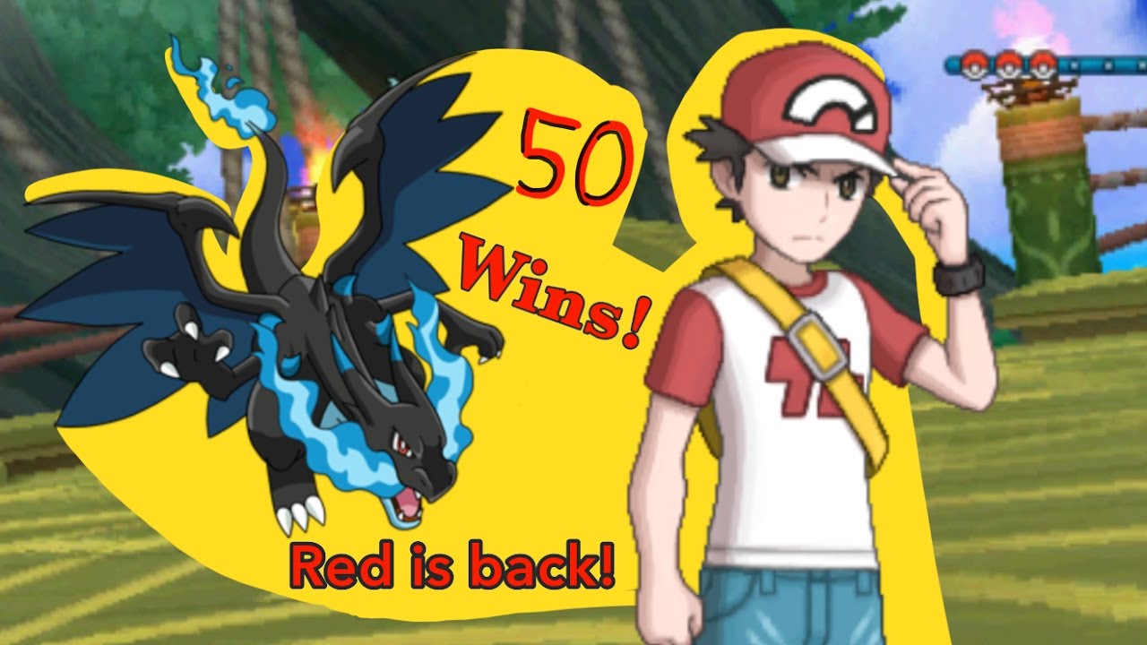 Pokemon Sun & Moon Battle Tree vs Red 50 Streak