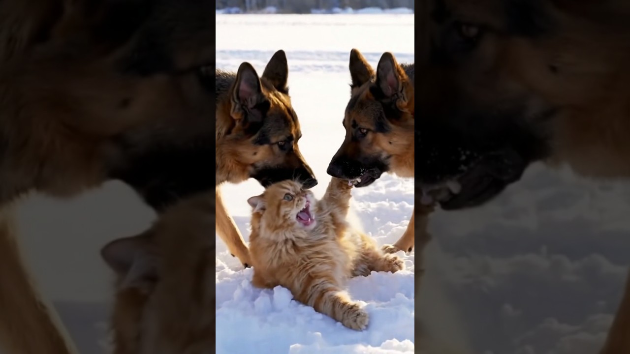 The Old Man and the Injured Cat 