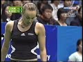 2007 Tokio Semifinal Hingis vs Dementieva
