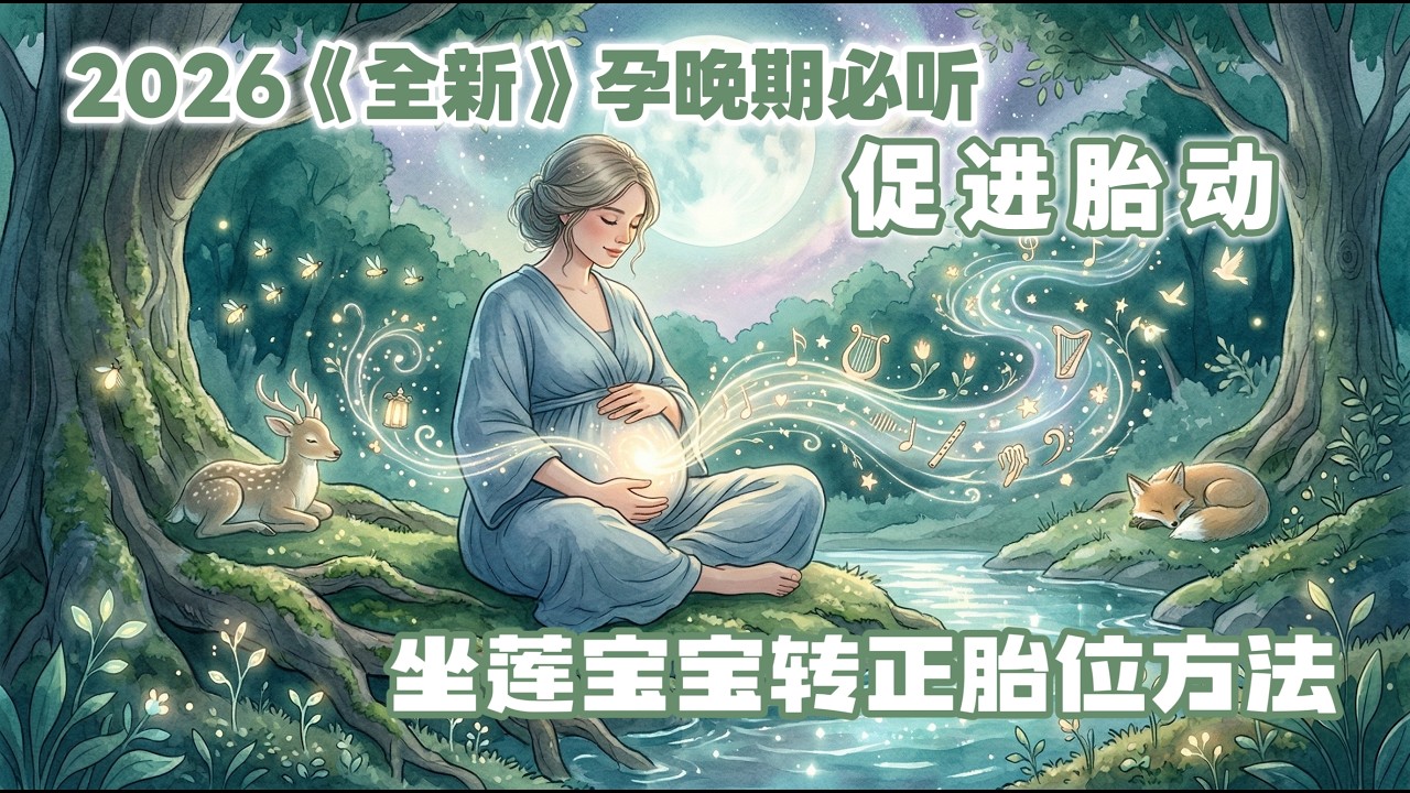 【2026】孕晚期必听胎教音乐｜促进胎动与宝宝互动的神奇旋律