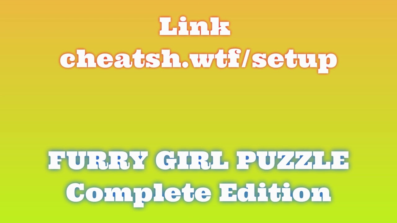 Untraceable FURRY GIRL PUZZLE Mod Menu 2024