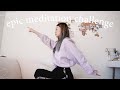 I did a 40 day meditation challenge 😳 (vlog + lessons)