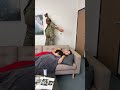 Wife pranks husband  #Shorts