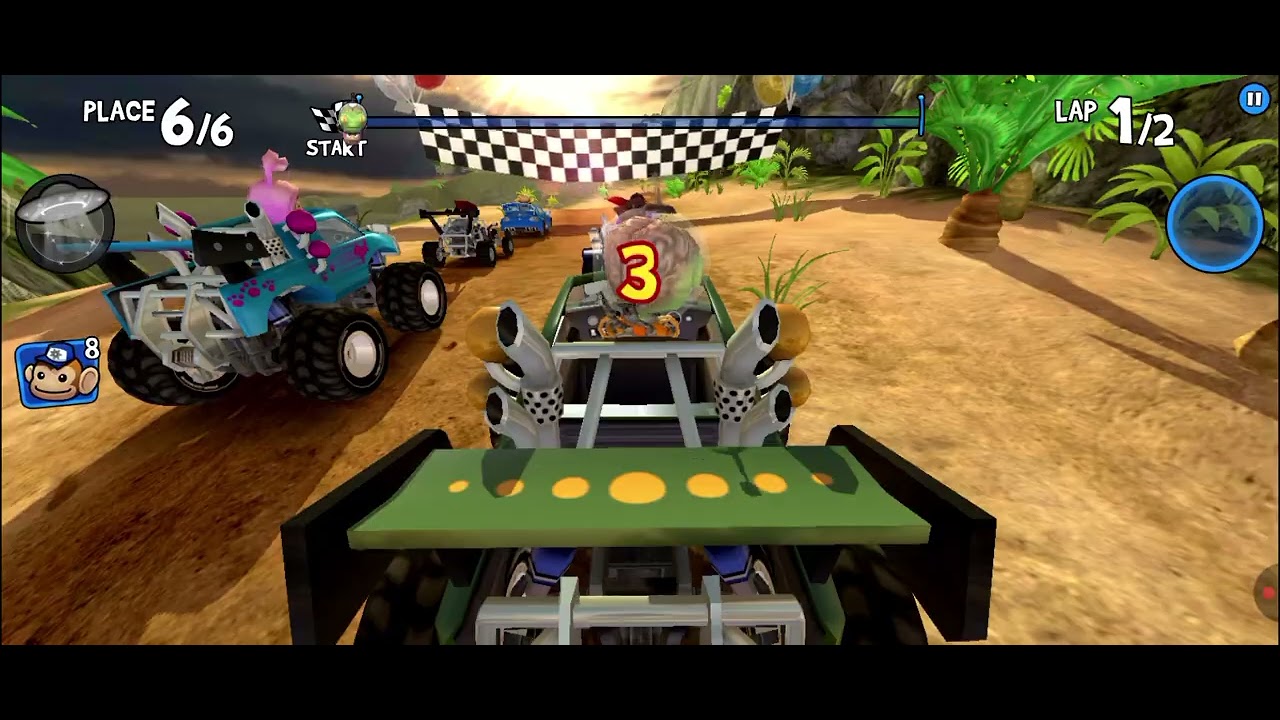 Beach Buggy Racing gamplay series #4