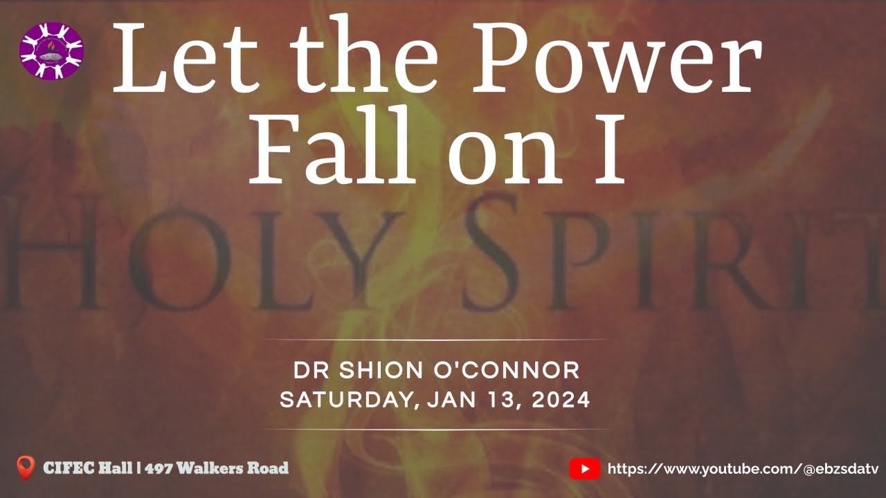 Power Fall Let The Power Fall On I - Dr Shion O'Connor - YouTube