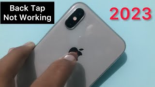 How to Fix Back Tap Not Working on iPhone in iOS 16.