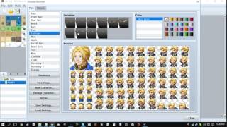 Rpg Maker MV Tutorial - Making a Generated Faceset